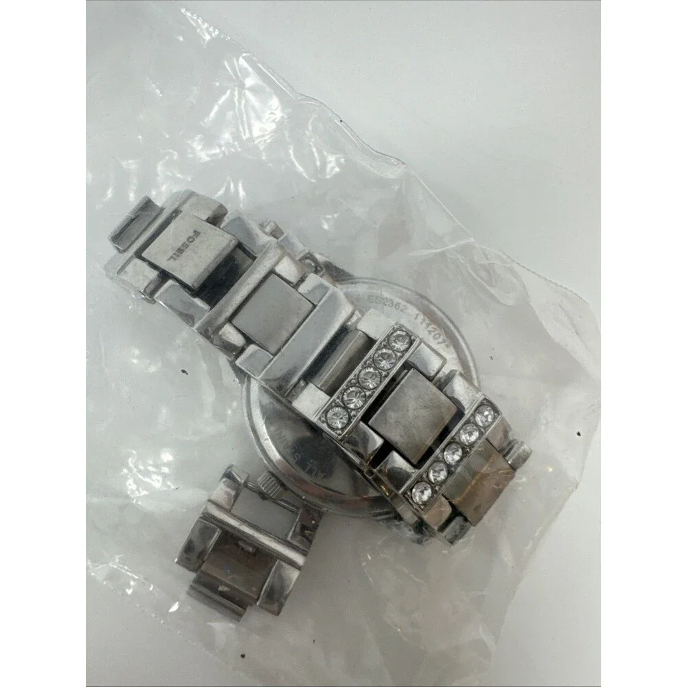 Lot Of 15 Jewelry Bracelets Watches - Fossil Cato silver sparkle flower Alex Ani